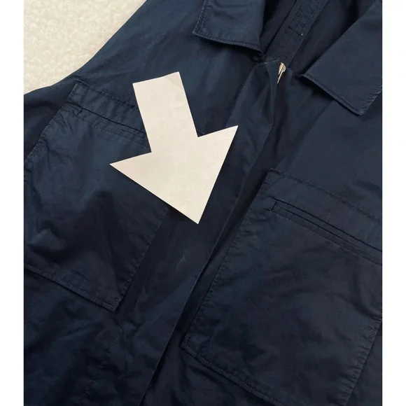 THEORY • Navy Blue Gemine Sleeveless Tiered A-Line Mini Dress, 4 - Picture 11 of 16